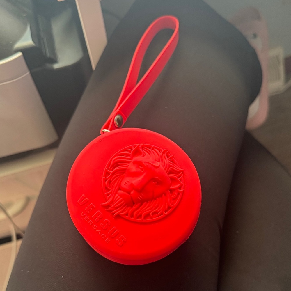 Versus Versace Vibrant Red Lion Wristlet